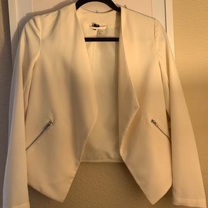 Cream blazer